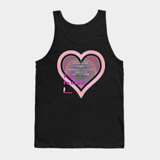 Valentine for J programmer Tank Top